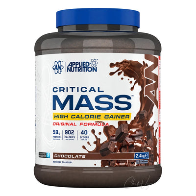 Applied Nutrition Critical Mass Original 2.4kg Chocolate – Mass Gainer mit 900+ kcal und 55g Protein