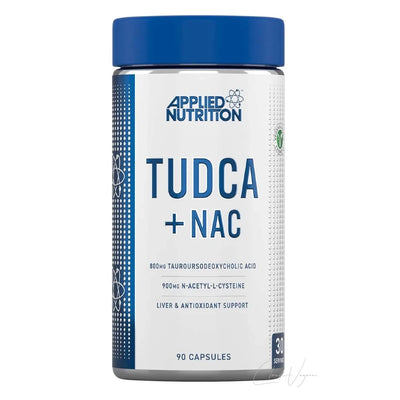Dose Applied Nutrition TUDCA und NAC mit 90 Kapseln, 800mg TUDCA plus 900mg NAC pro Tagesportion von drei Kapseln