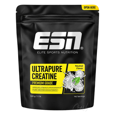 ESN Ultrapure Creatine Neutral 500g – Kreatin Monohydrat Pulver 250g / 500g