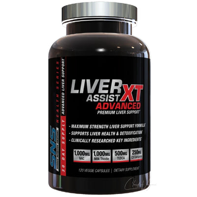 Dose SNS Liver Assist XT Advanced mit 120 Kapseln, Mariendistel mit 800mg Silymarin plus 1'000mg NAC und 500mg TUDCA