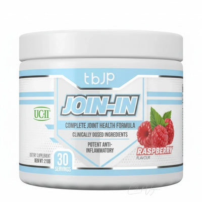 TbJP Join-In Dose 210g Raspberry, Glucosamin Chondroitin MSM Pulver mit OptiMSM, Boswellia, Cissus und UC-II