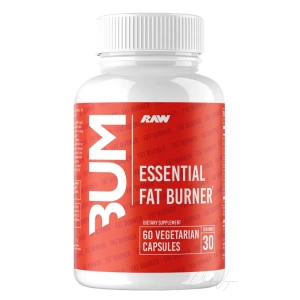 RAW CBUM Essential Fatburner – starker Thermogener Fatburner mit Koffein & Grüntee. Energie, Hungerreduzierung & Fettverbrennung