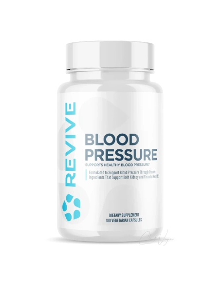 Revive Blood Pressure – Supplement zur Unterstützung eines gesunden Blutdrucks, mit Arjuna, Knoblauch und Coenzym Q10