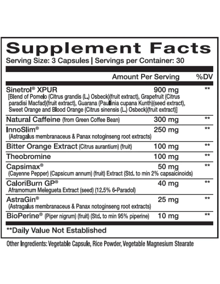 NOVABURN 2.0 90 Caps.