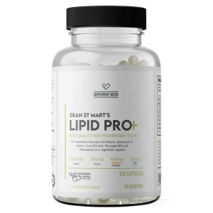 Supplement Needs Lipid Pro+ – Herzgesundheit & Cholesterin natürlich unterstützen mit Monacolin K, Niacin und Arjuna