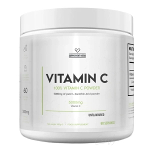 Supplement Needs Vitamin C Pulver – 100 % reines L-Ascorbinsäure Pulver, hochdosiert für dein Immunsystem