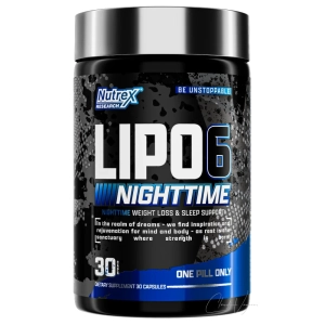 Nutrex LIPO-6 Nighttime – Schlafoptimierer & Fettburner in einer Kapsel