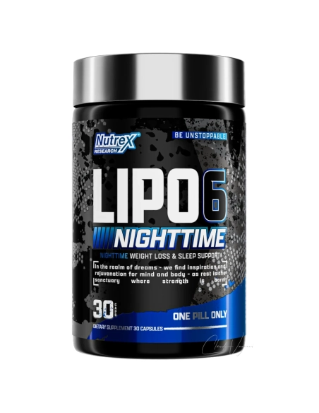 Nutrex LIPO-6 Nighttime – Schlafoptimierer & Fettburner in einer Kapsel