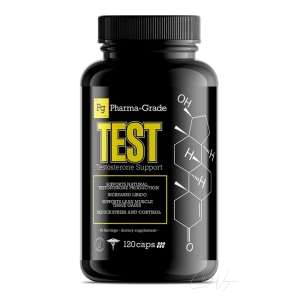 Pharma-Grade TEST Testosteron Booster 120 Kapseln – natürliche Testo-Unterstützung