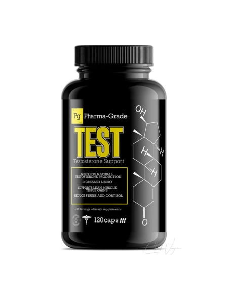 Pharma-Grade TEST Testosteron Booster 120 Kapseln – natürliche Testo-Unterstützung