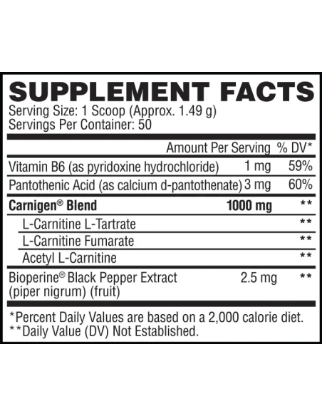 EVOGEN CARNIGEN® CARNITINE EVOGEN CARNIGEN® CARNITINE