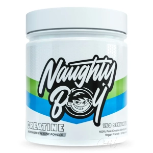 Naughty Boy Creatine 450g  hochreines Kreatin Monohydrat für Muskelaufbau, Kraft Leistung. Micronized 200 Mesh