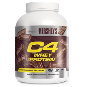 C4 Whey Protein Hershey’s – Muskelaufbau, Recovery, 25g Eiweiß, 0g Zucker
