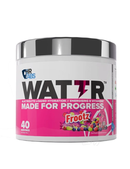 WATTR Hydration – Elektrolyt- & Taurin-Drink, 40 Portionen, Geschmack Frootz; 1035 mg Elektrolyte, 1500 mg Taurin