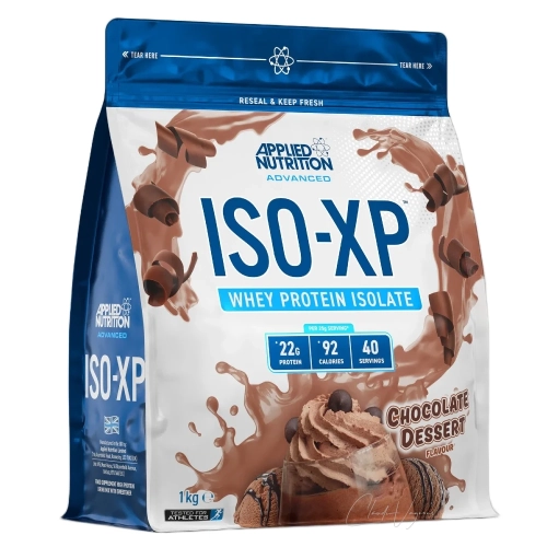 Alt: ISO-XP Whey Protein Isolate Chocolate Dessert 1 kg – low fat, low sugar