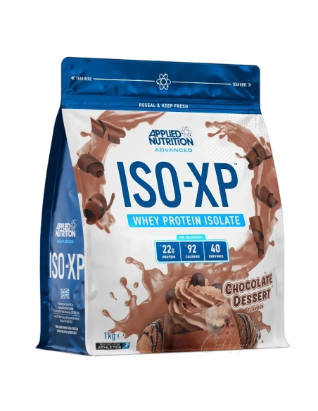Alt: ISO-XP Whey Protein Isolate Chocolate Dessert 1 kg – low fat, low sugar