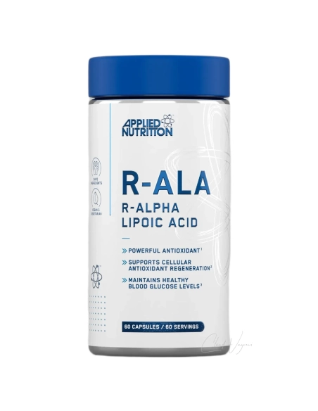 Applied Nutrition R-ALA 200 mg – R-Alpha-Liponsäure, 60 vegane Kapseln