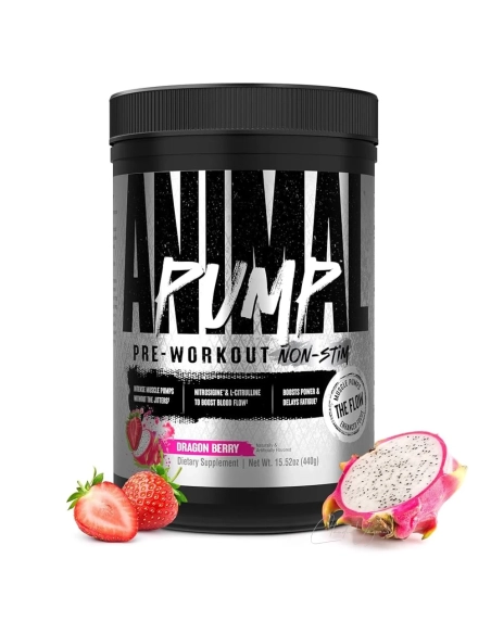 Animal PUMP Non-Stim – Pump & Pre-Workout Booster ohne Koffein mit Citrullin, Nitrosigine & Elektrolyten