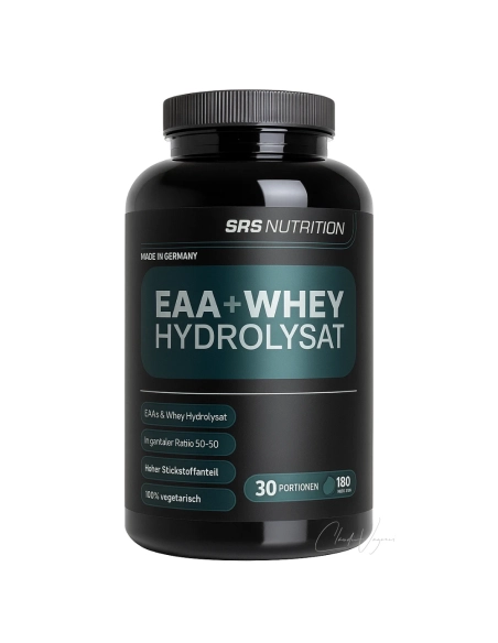 SRS Nutrition EAA + Whey Hydrolysat Dose – schnelles Protein für Muskelaufbau und Regeneration