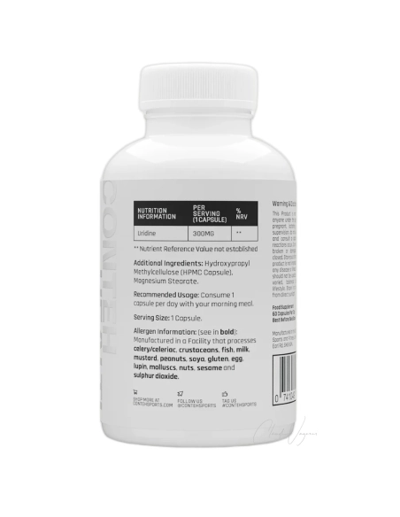 Conteh Sports Uridine 300 mg – Cognitive Support mit Atlas Laboratories UK Facts