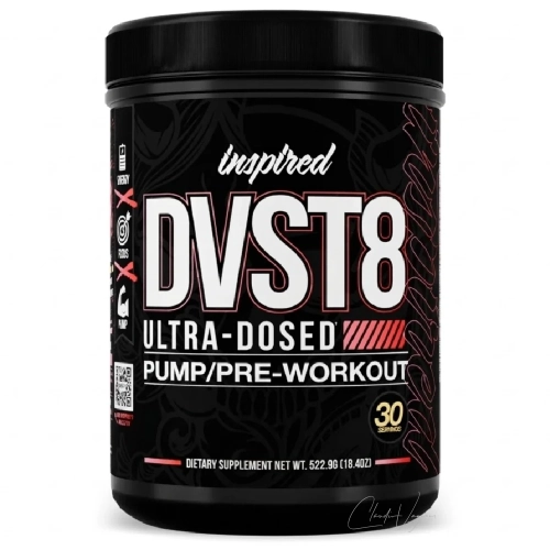 Inspired DVST8 25 Pre-Workout Booster Decade Edition Frontansicht