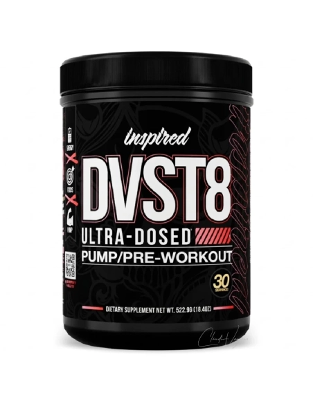 Inspired DVST8 25 Pre-Workout Booster Decade Edition Frontansicht