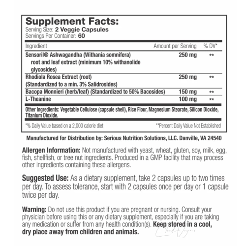 SNS Stress & Anxiety Support