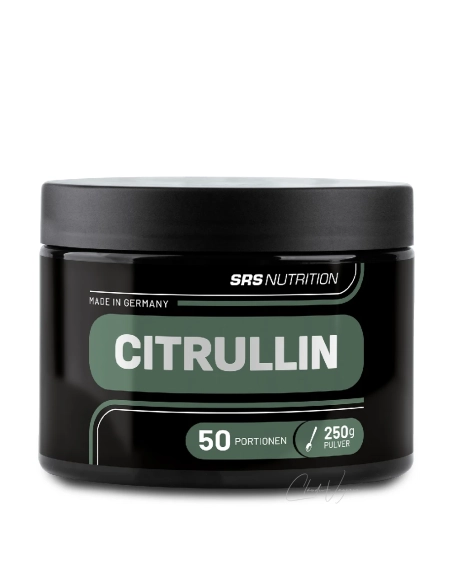 SRS Nutrition Citrullin Pulver – reines L-Citrullin pH-neutral fermentiert aus Mais