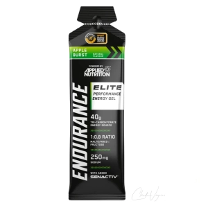 Applied Nutrition Endurance Elite Energy Gel Box mit 1 Beutel Tri Carb Formel 40 g Kohlenhydrate und 250 mg Natrium