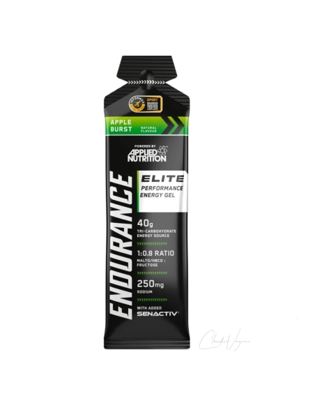 Applied Nutrition Endurance Elite Energy Gel Box mit 1 Beutel Tri Carb Formel 40 g Kohlenhydrate und 250 mg Natrium