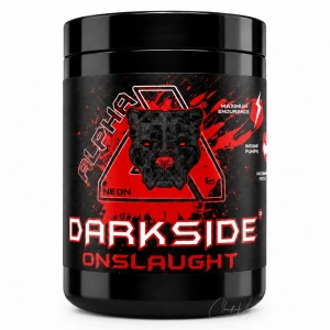 Alpha Neon Darkside Onslaught High Stim Pre Workout Booster mit 7 g L Citrullin und 333 mg Koffein 420 g Dose