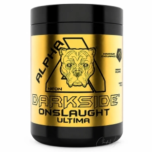Alpha Neon Darkside Onslaught Ultima High Stim Pre Workout Booster mit 4 g Beta Alanin und 7 g L Citrullin 540 g