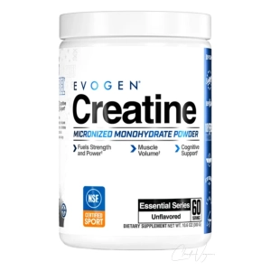 Evogen Creatine 300 g Dose mikronisiertes Kreatin Monohydrat Pulver unflavored 60 Portionen Essential Series