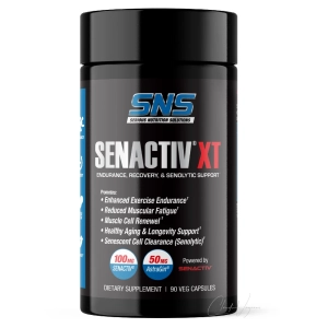 SNS Senactiv XT Dose mit 100 mg Senactiv und 50 mg AstraGin pro Kapsel stimulanzienfrei und vegan 90 Veg Kapseln