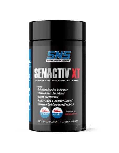 SNS Senactiv XT Dose mit 100 mg Senactiv und 50 mg AstraGin pro Kapsel stimulanzienfrei und vegan 90 Veg Kapseln
