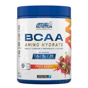 Applied Nutrition BCAA Amino Hydrate 450 g Fruit Burst Dose mit 7 2 g BCAA und 0 g Zucker pro Portion