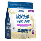 Beutel Applied Nutrition 100 % Casein Protein Vanilla Cream mit 900g, micellares Casein mit 24,2g Protein pro 30g Portion