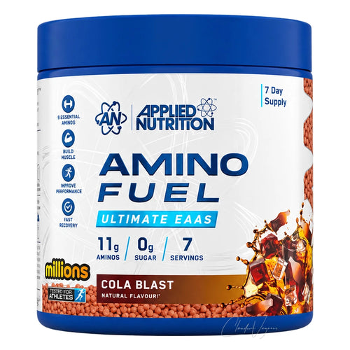 Dose Applied Nutrition Amino Fuel EAA 91g Millions Cola Blast – essentielle Aminosäuren, 7 Portionen