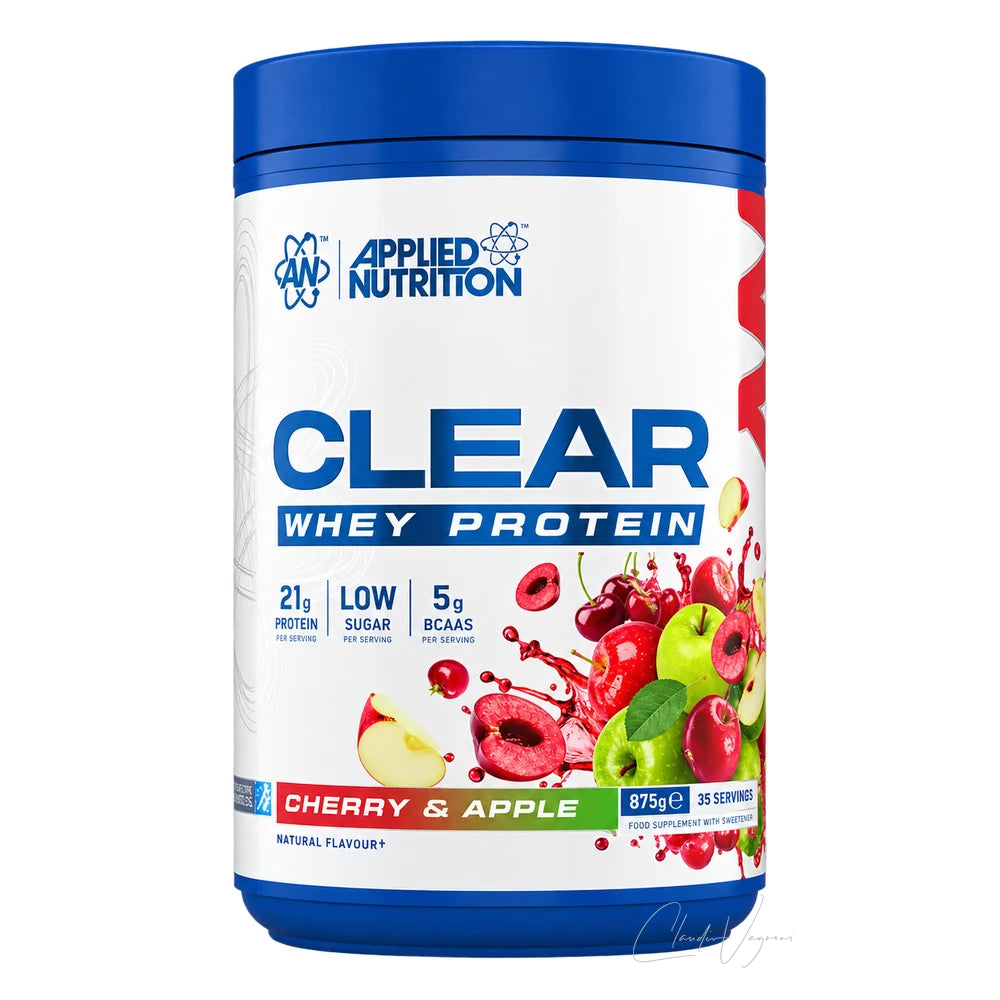Applied Nutrition Clear Whey Isolate 875g Cherry & Apple – Clear Protein mit 21,3g Protein