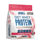 Beutel Applied Nutrition Diet Whey Strawberry Milkshake mit 1kg, 20g Protein und 100 kcal pro Scoop für 40 Portionen