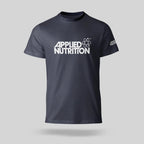 Applied Nutrition Gym T-Shirt in Navy mit Logo vorne, Trainingsshirt aus weichem, atmungsaktivem Stoff mit Rundhals