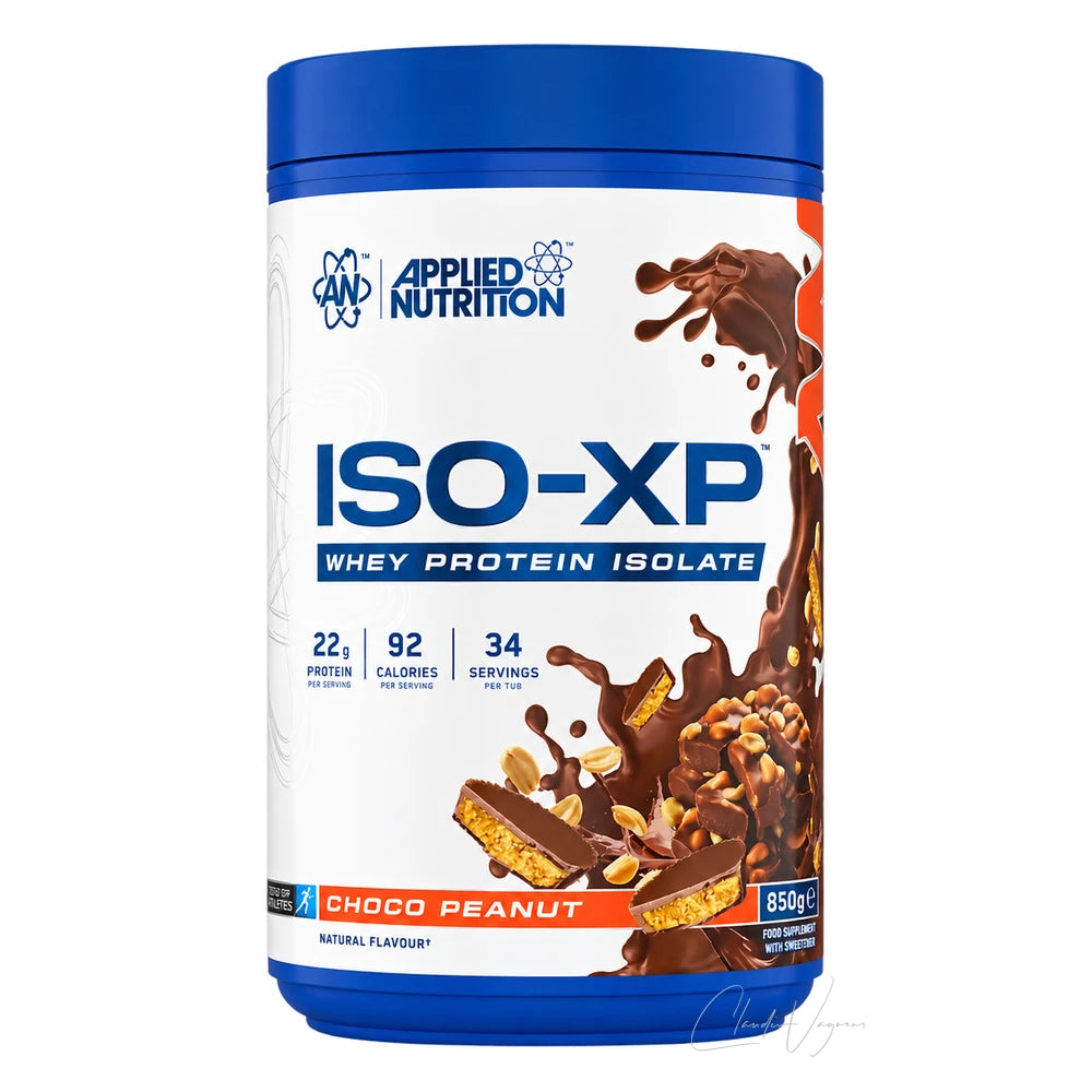 Applied Nutrition ISO-XP 850g Choco Peanut – Whey Protein Isolat, 22,4g Protein