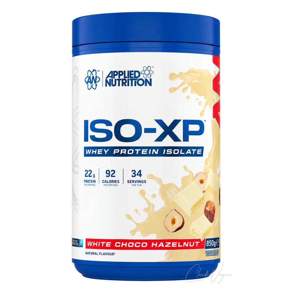 Applied Nutrition ISO-XP 850g White Choco Hazelnut – Whey Protein Isolat, 22,4g Protein