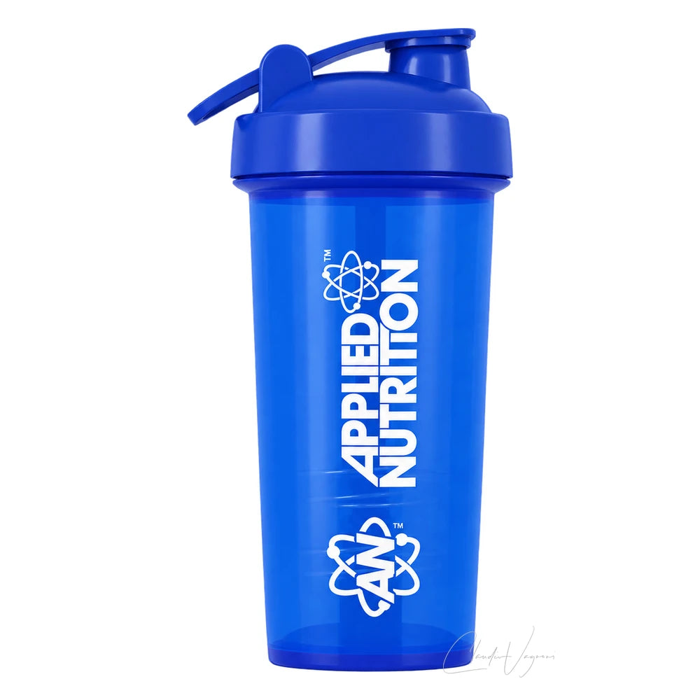 Applied Nutrition Premium Shaker 800ml Blau mit fest eingebautem Mischer