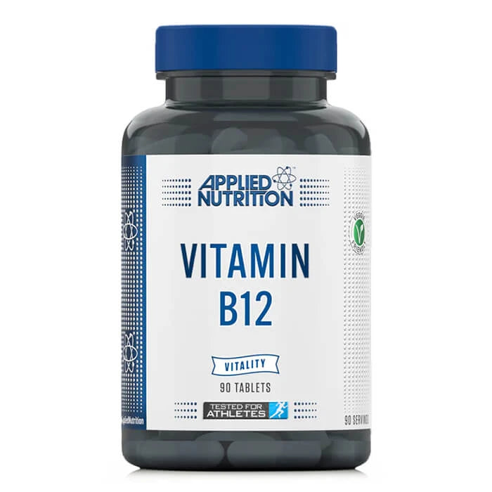 Dose Applied Nutrition Vitamin B12 mit 90 veganen Kapseln, 1'000µg Vitamin B12 als Cyanocobalamin pro Kapsel