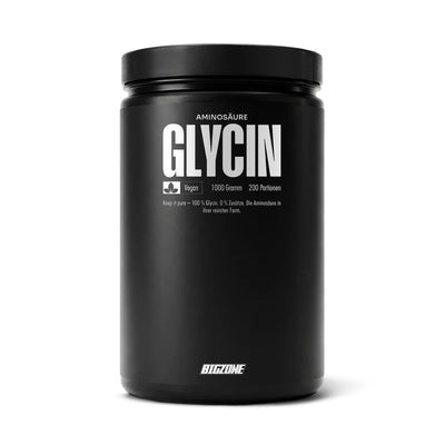 Big Zone Glycin Pulver 1000g Dose