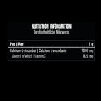 Big Zone Vitamin C Pulver Nährwerte Calciumascorbat