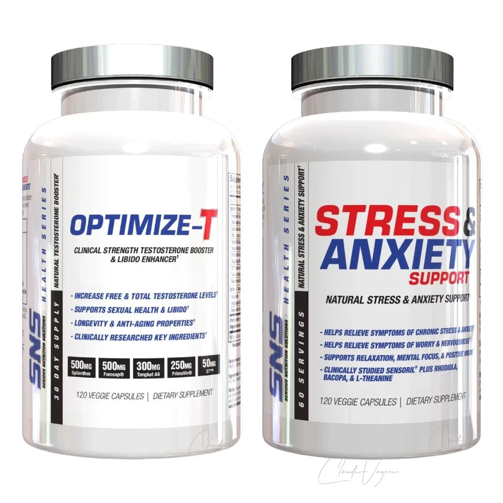 Bundle Bessere Libido: SNS Optimize-T und SNS Stress & Anxiety Support