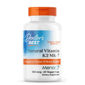 Dose Doctor's Best Natural Vitamin K2 MK-7 mit 60 veganen Kapseln, 100µg MenaQ7 Menachinon-7 pro Kapsel