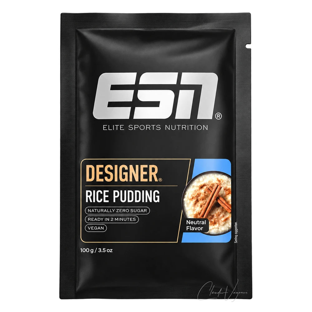 ESN Designer Reispudding 100g Probe – Rice Pudding, fertig in 2 Minuten